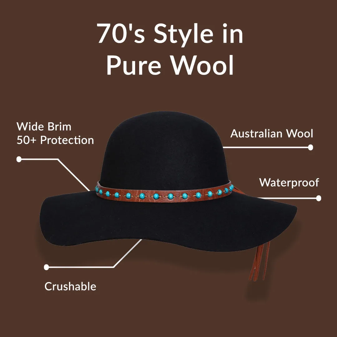 1970 Australian Wool Floppy Hat