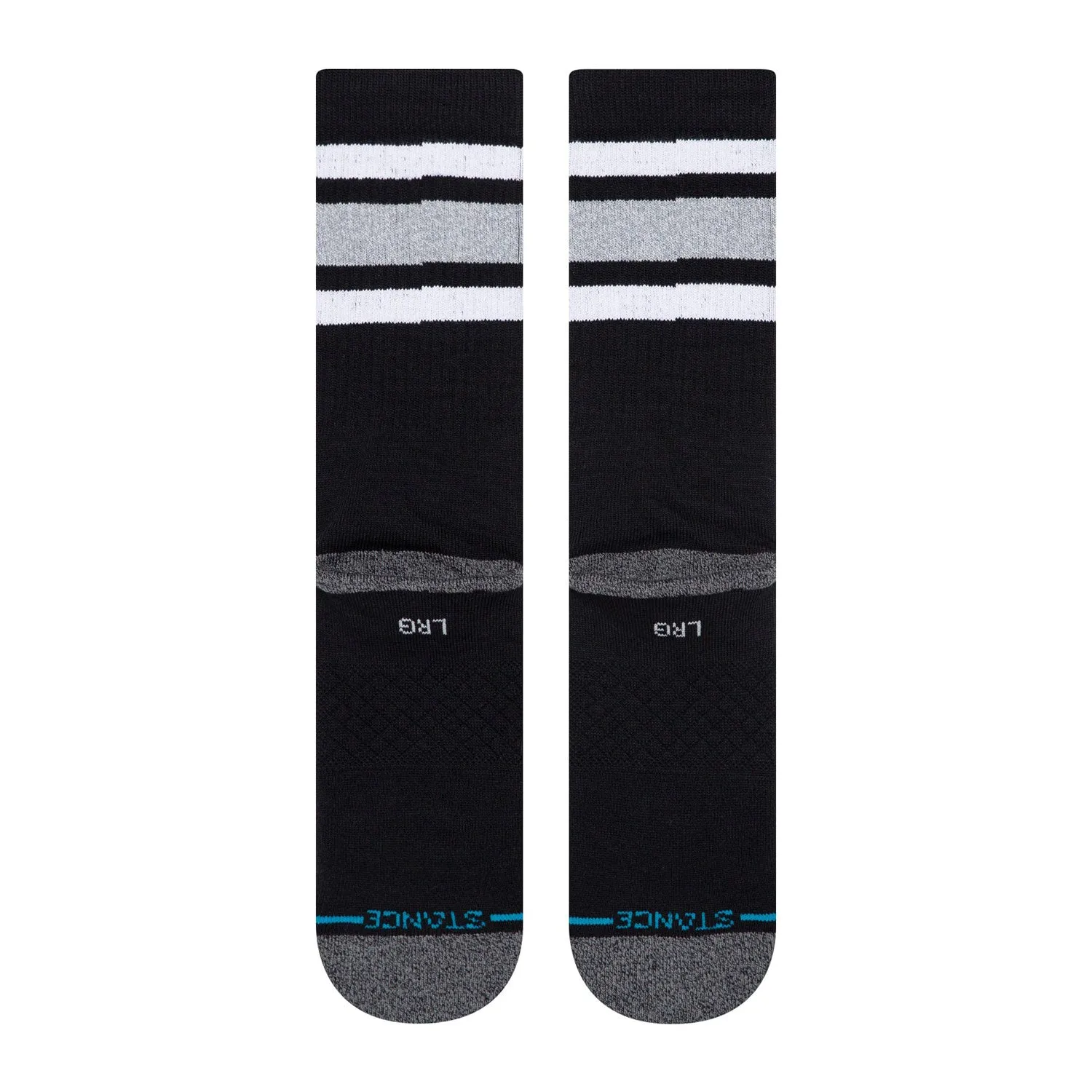 Adult Crew Socks - Boyd ST - Black