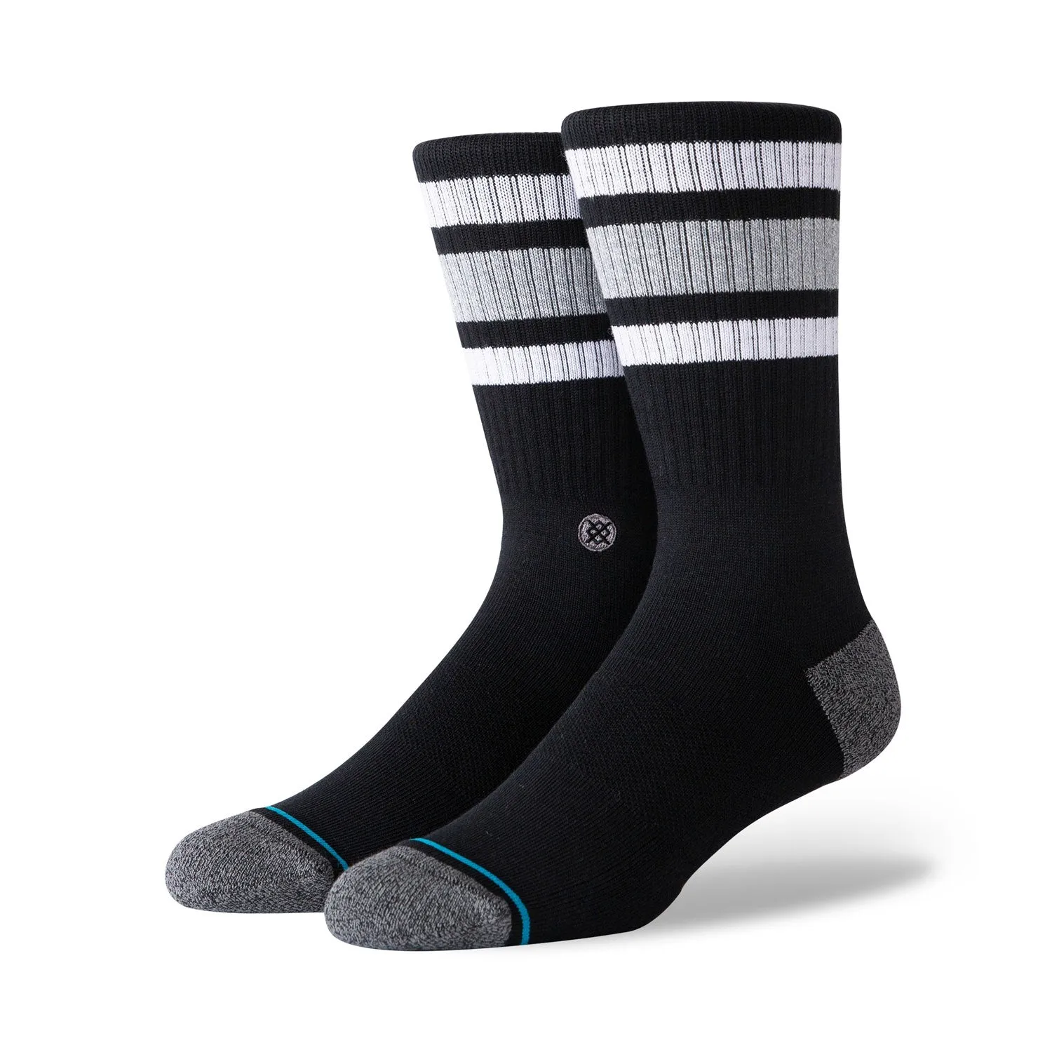 Adult Crew Socks - Boyd ST - Black