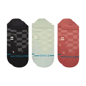 Adult Tab Socks - Down Hill 3 Pack - Checker