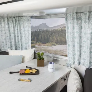 Airstream Printed Custom Curtains for Eddie Bauer Travel Trailers