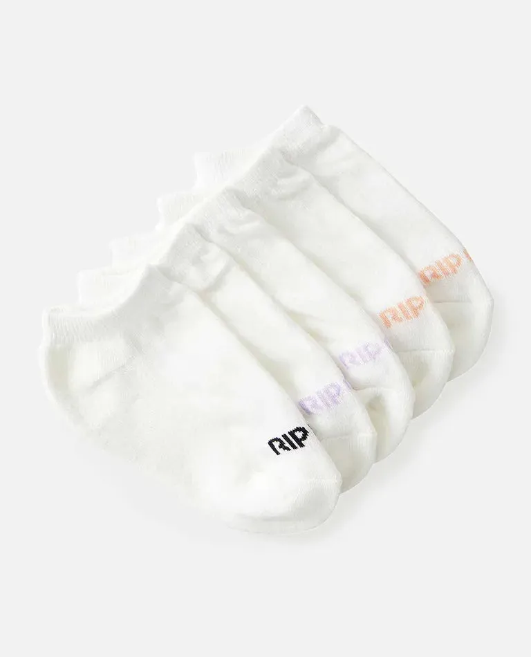 ANKLE SOCK 5-PK-JNR GIRL