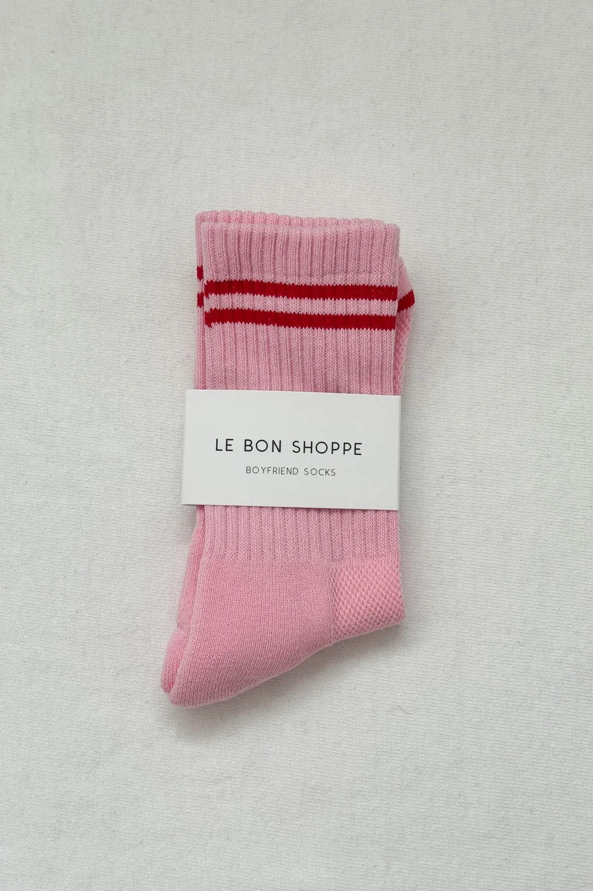 BOYFRIEND SOCKS AMOUR PINK