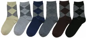 children's ankle socks - argyle prints - sizes 6-8 Case of 360