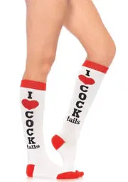 COCKTAILS KNEE HIGH SOCKS