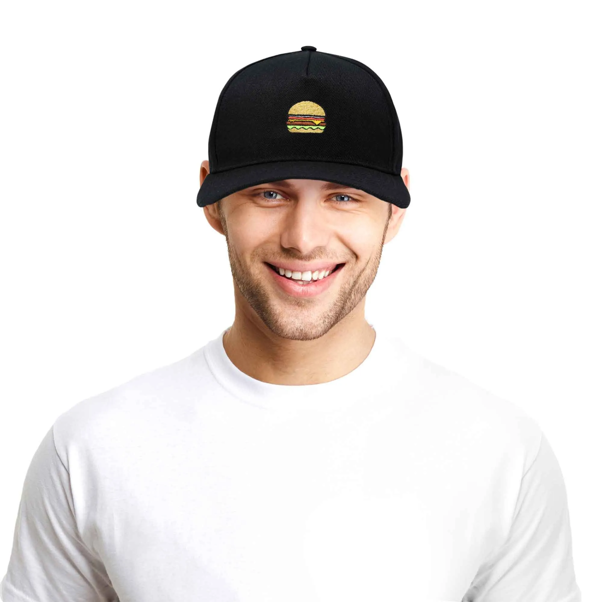 Dalix Cheeseburger Snapback Hat