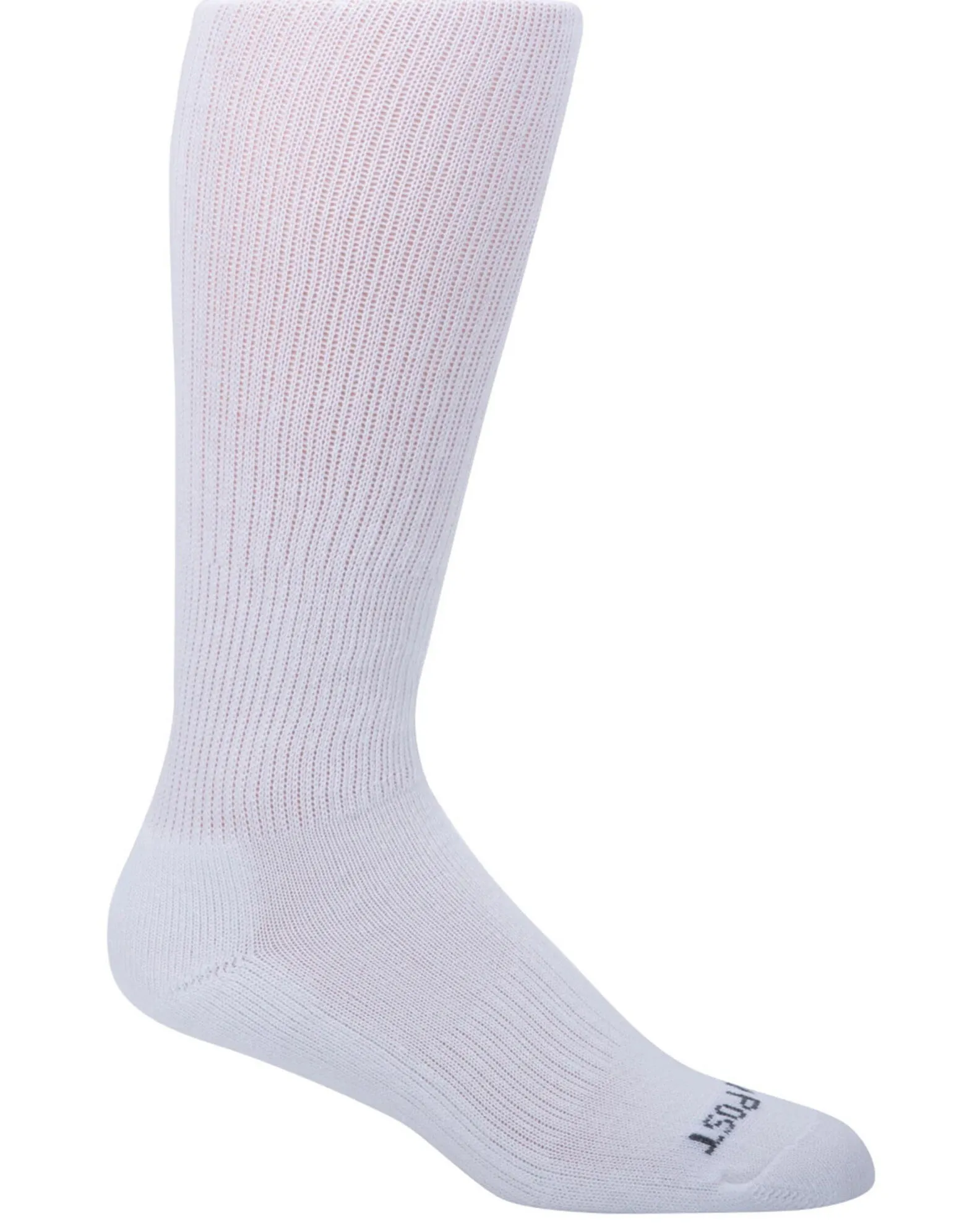 Dan Post Men's Lites OTC White Socks