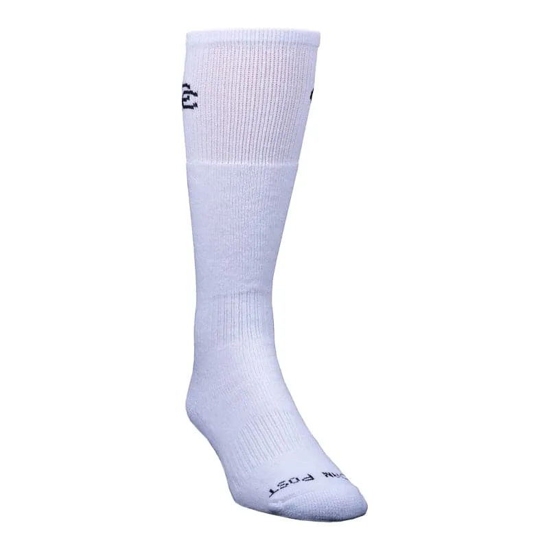 Dan Post Men's Over the Calf White Socks