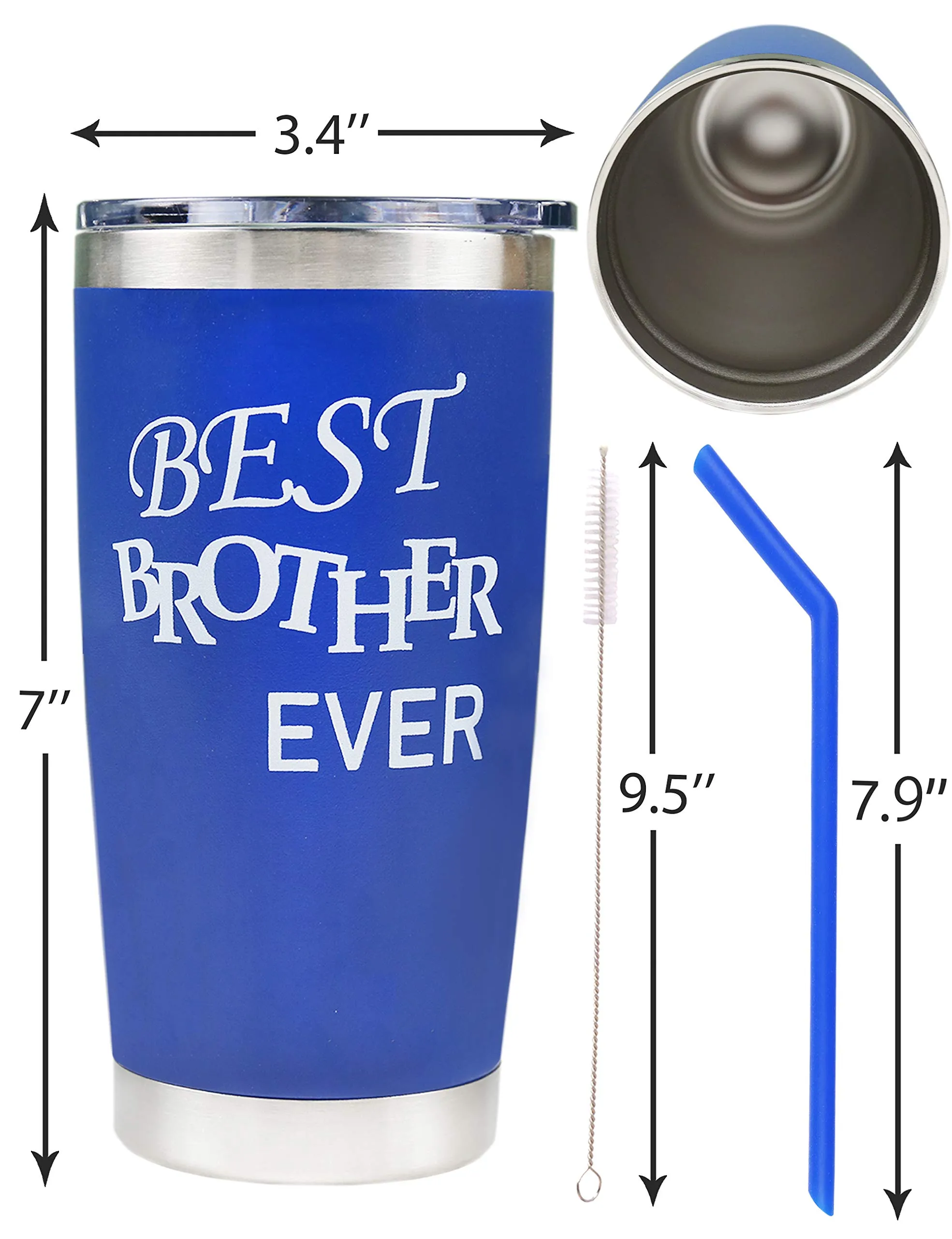 Gifts for Brother,Brother Gifts from Sister,Best Brother Mug,Best Brother Gifts,Birthday