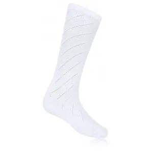 Girls Knee High Pelerine Socks