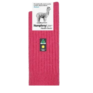 Humphrey Law Alpaca Wool Sock - Fuchsia