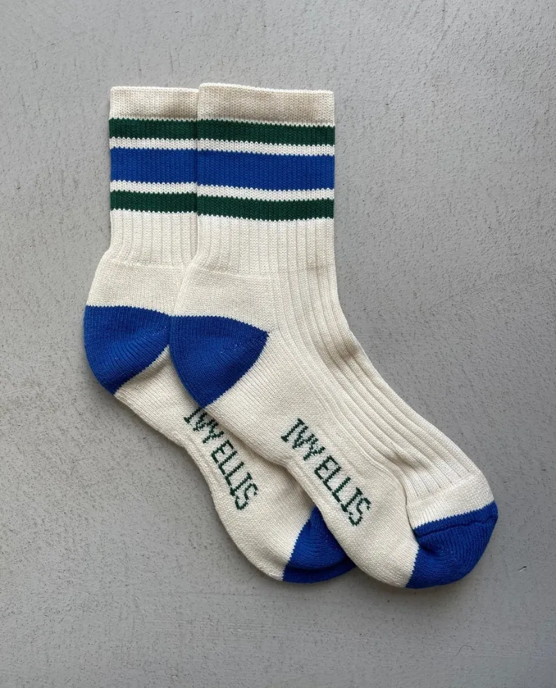 Ivy Ellis Vintage Cotton Zorn Sport Socks