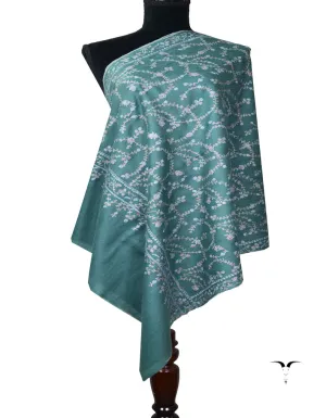 jaali Embroidery Pashmina Stole 7826