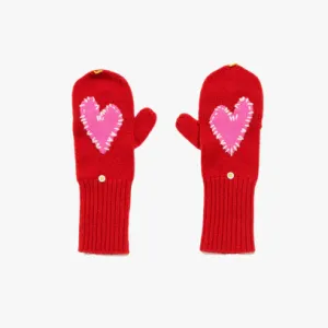 Kerri Rosenthal - Imperfect Heart Cashmitten in Merry Red