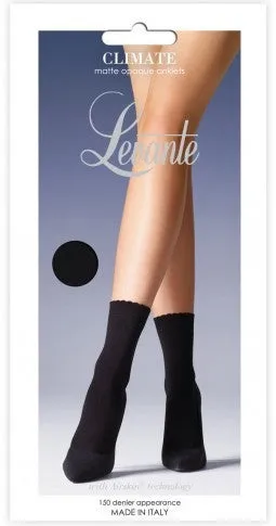 Levante Climate Matte Opaque Ankle Socks