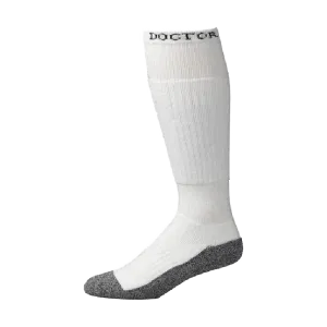 M&F White Doctor Large Work Socks