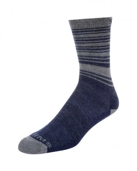 Simms Merino Lightweight Hiker Sock Admiral Blue