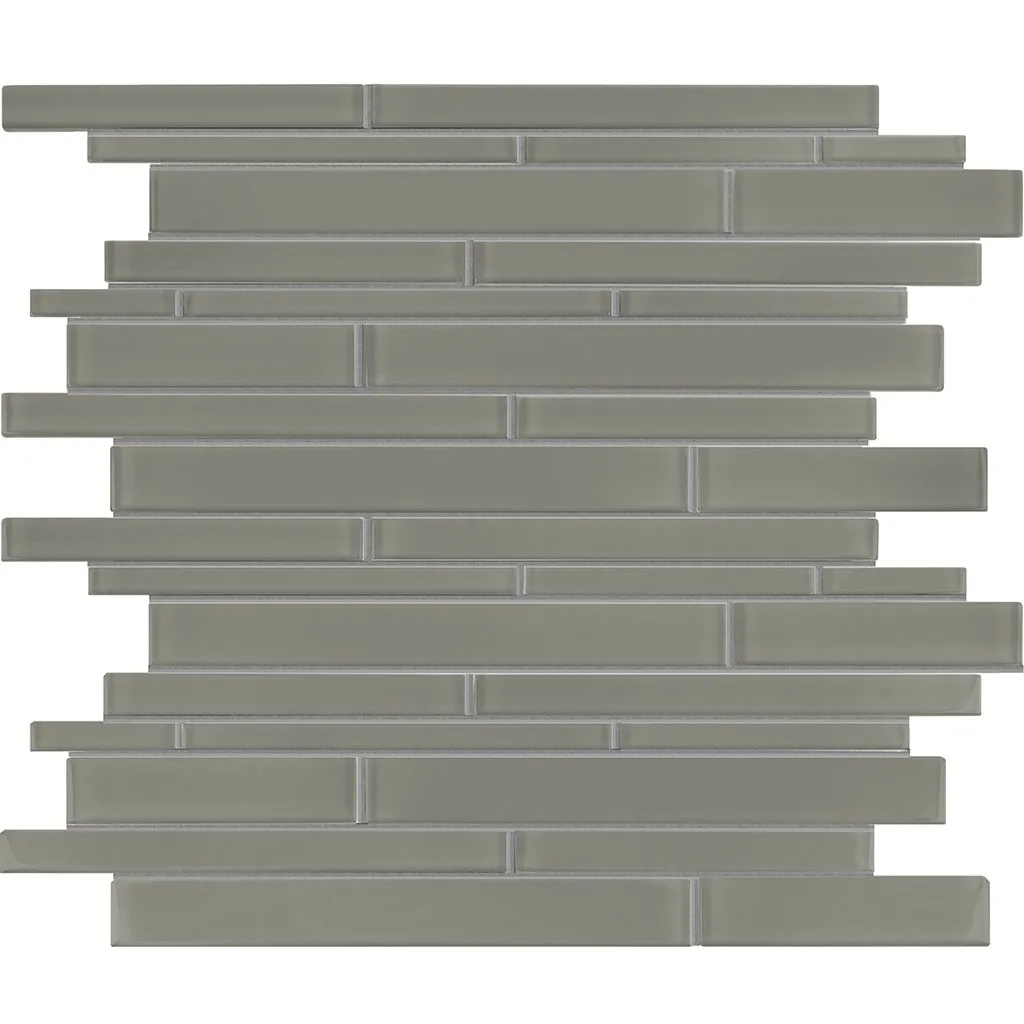 Smoke, Linear - Glass Tile