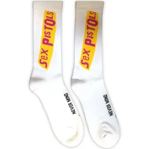 The Sex Pistols Unisex Terry Socks: Never Mind The Bollocks (UK Size 7 - 11)