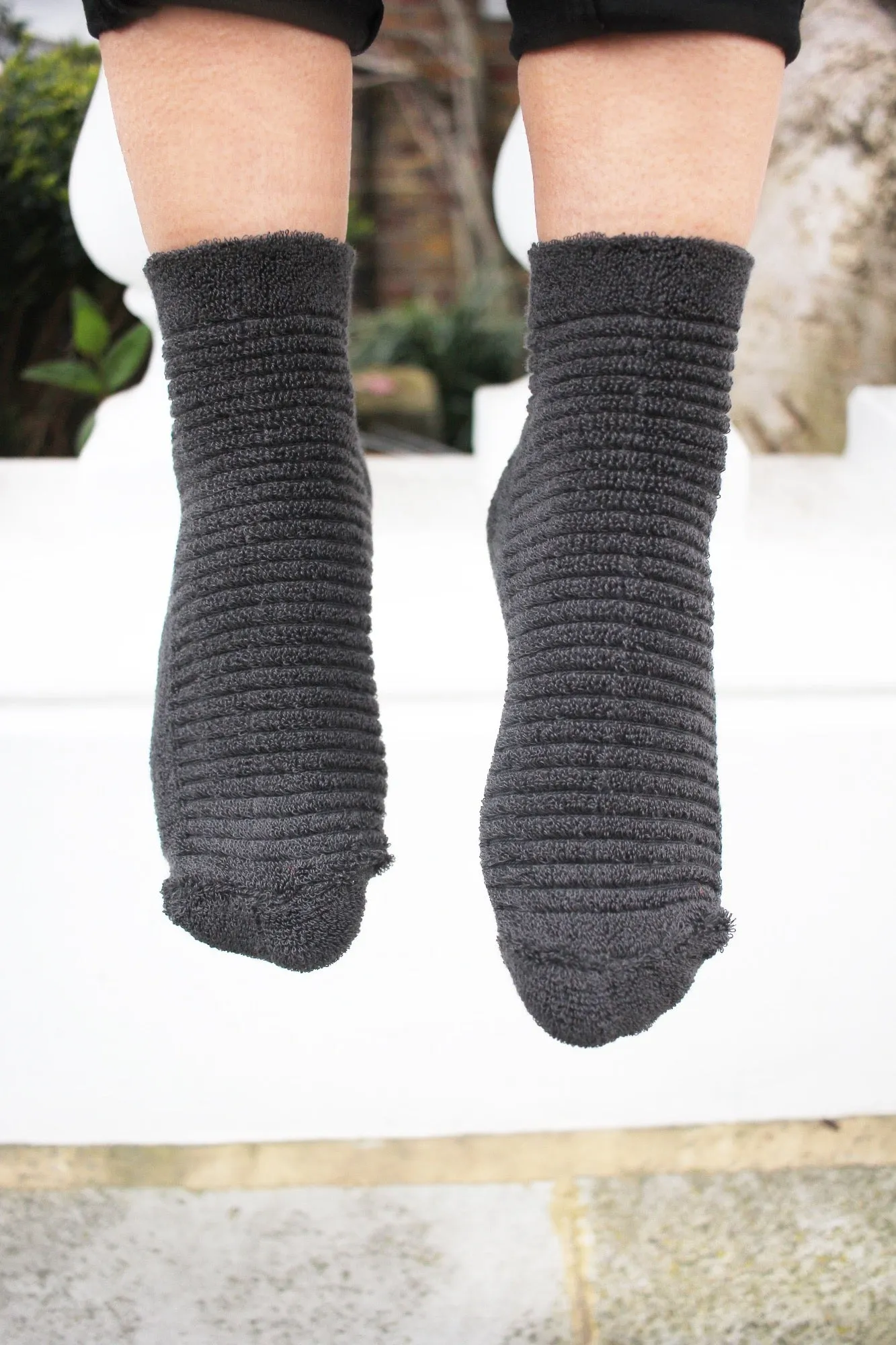 Women's Socks - Dark Charcoal Grey