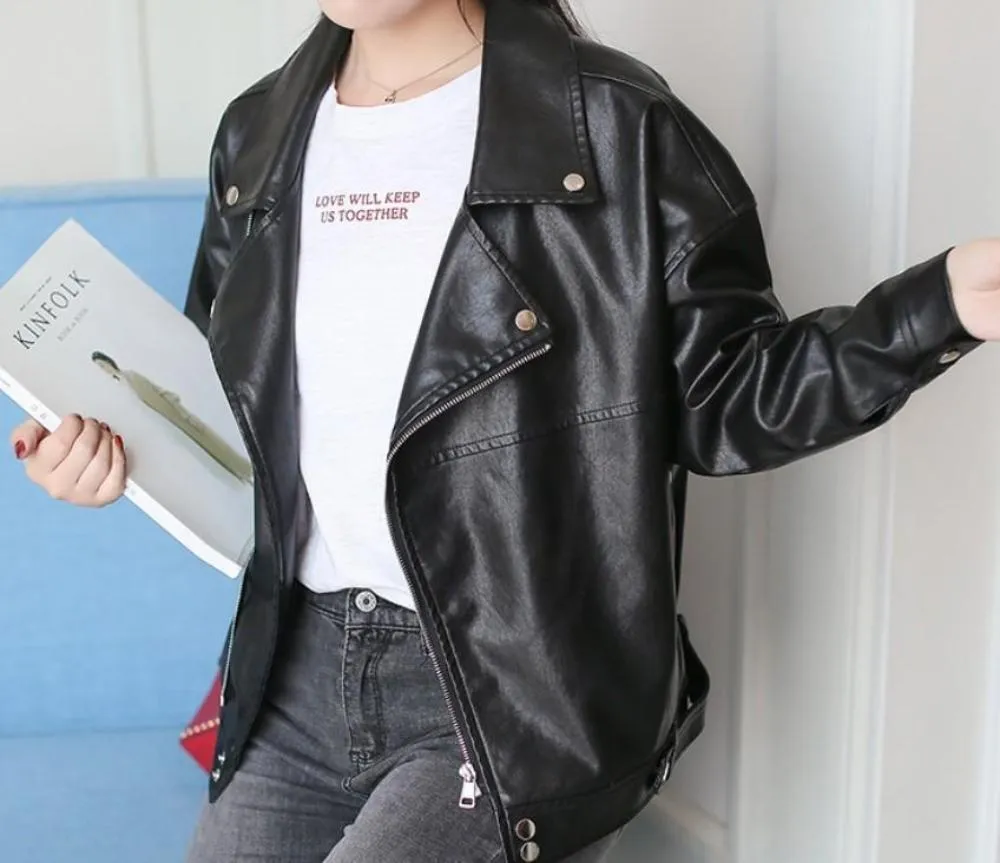 Womens Street Style Motorcycle Jacket