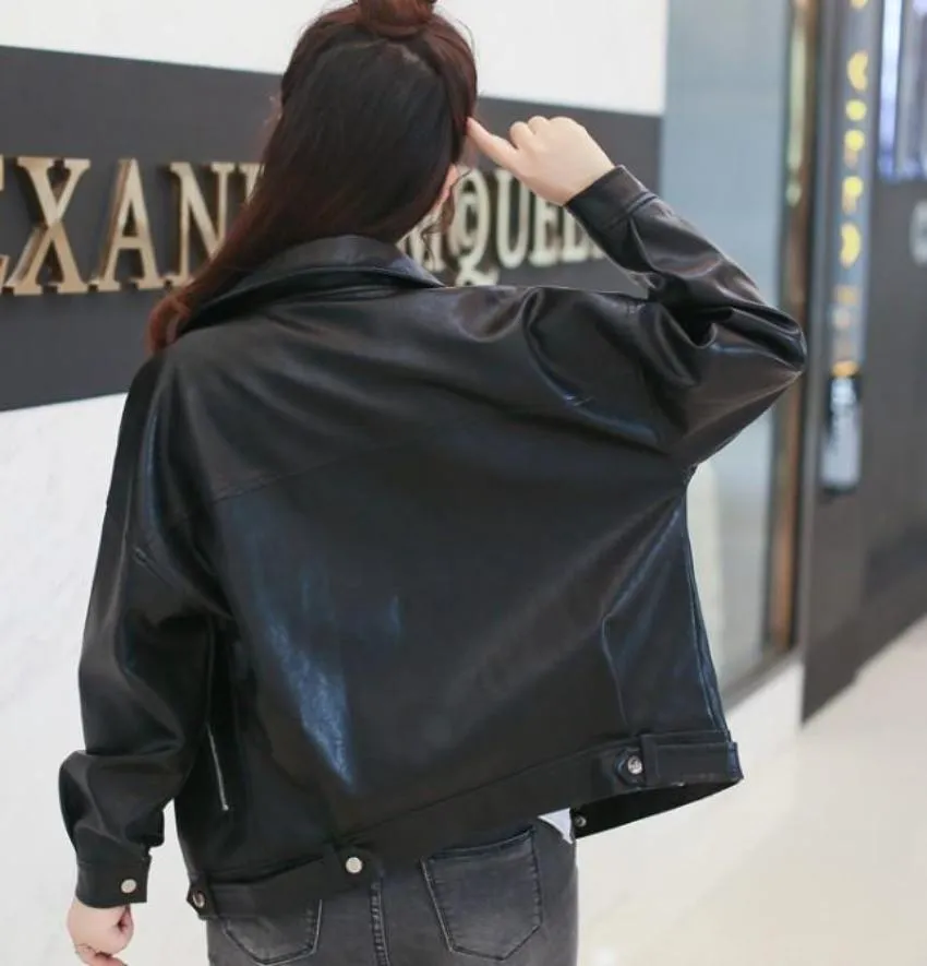 Womens Street Style Motorcycle Jacket