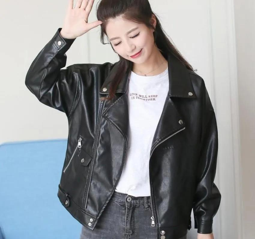 Womens Street Style Motorcycle Jacket