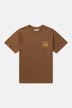 Worn Path Ss T-Shirt Chocolate