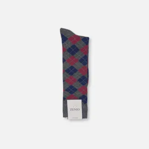 Zalkin Argyle Fashion Socks