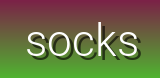 "A variety of socks, embellish the feet of a different style"